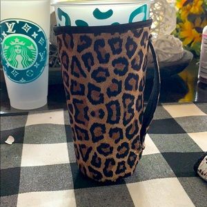 Cheetah Cup Koozie